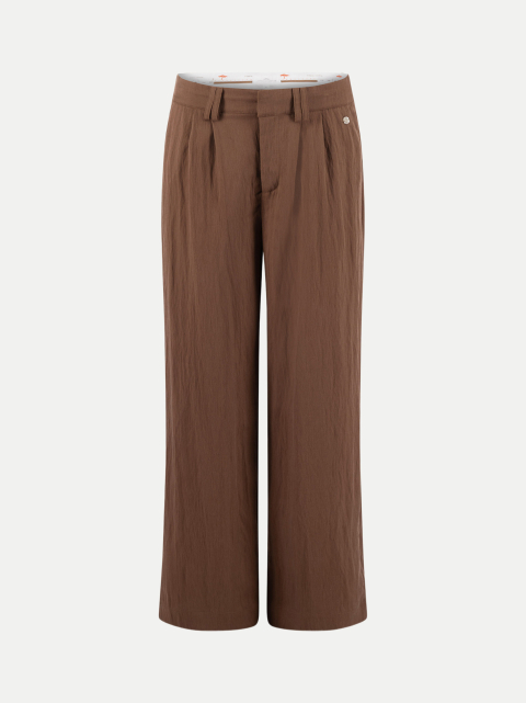 Fynch-Hatton Wide- Leg Hose mit Bügelfalten bei Robert Ley