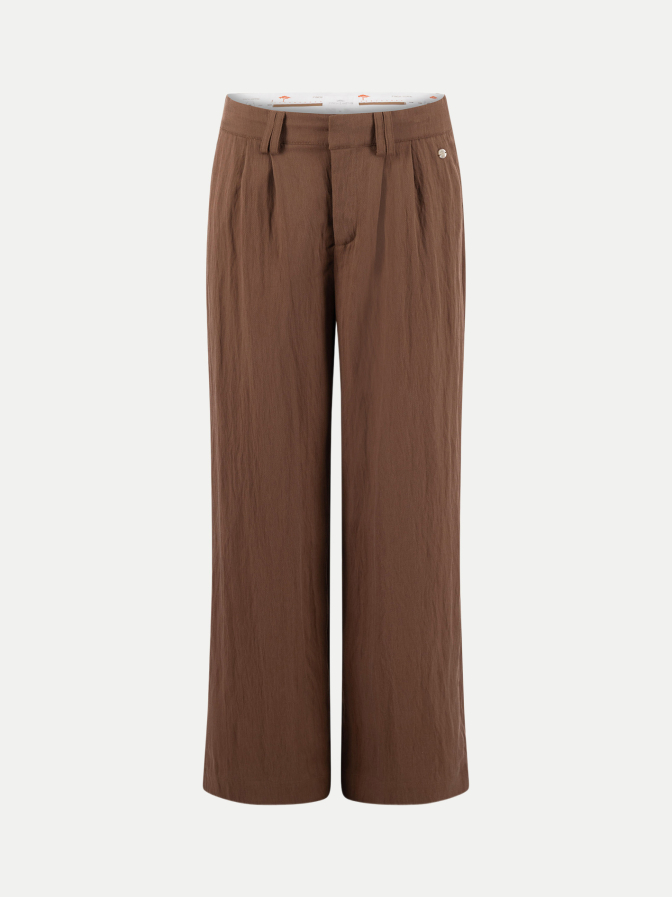 Fynch-Hatton Wide- Leg Hose mit Bügelfalten bei Robert Ley
