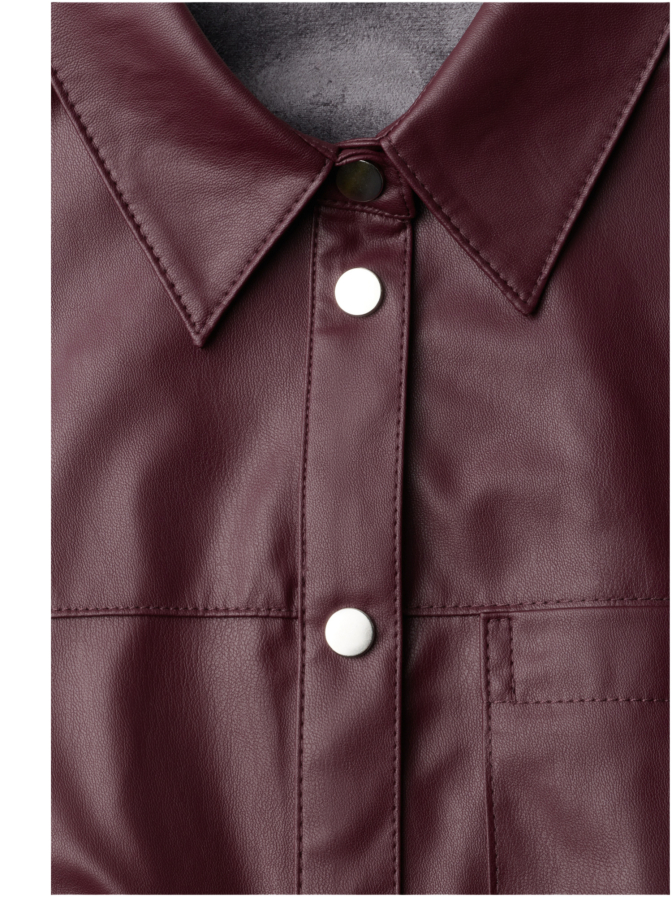 Street One Hemdbluse im Leder-Look bei Robert Ley