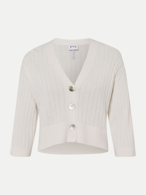 FTC Cashmere Cardigan aus Baumwoll-Kaschmir-Mix bei Robert Ley