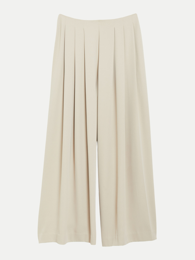 Comma Wide-Leg Bundfaltenhose bei Robert Ley