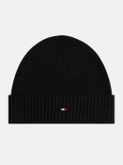 Tommy Hilfiger Beanie mit Logo-Stickerei BDS-BLACK bei Robert Ley