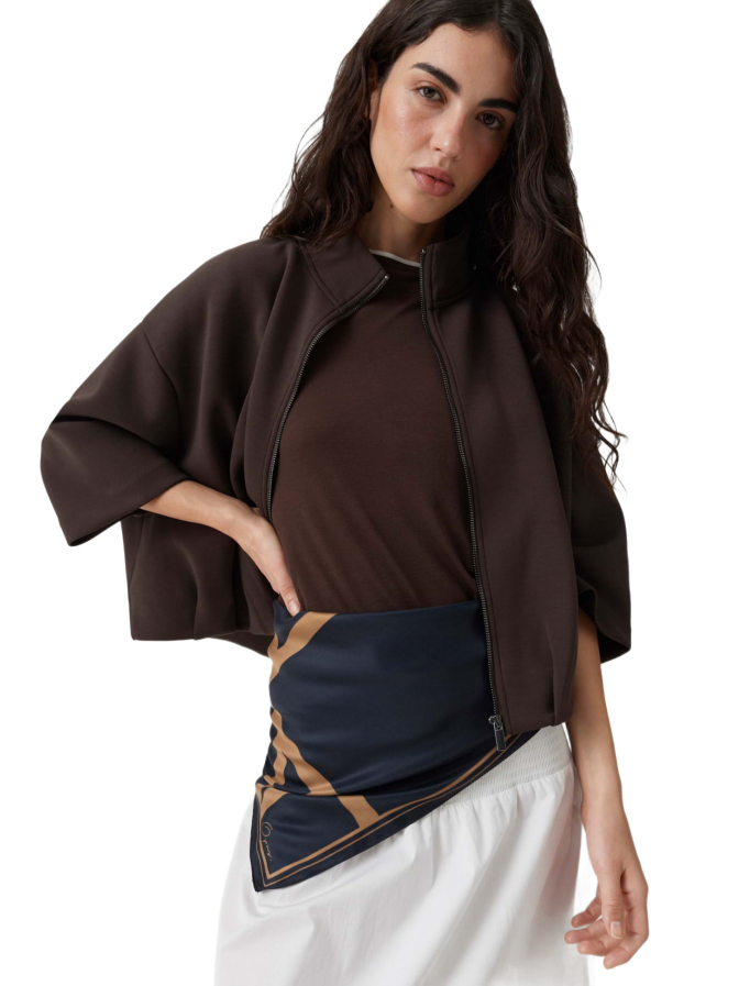 Opus Printtuch aus fließendem Satin Aditha bei Robert Ley
