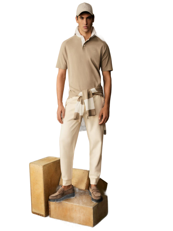JOOP! JEANS Langarmshirt mit Polokragen Crosban bei Robert Ley