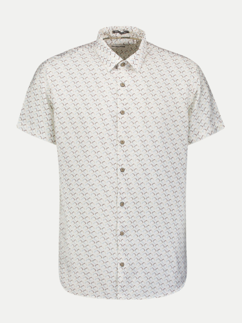 No Excess Kurzarm-Hemd Allover- Print bei Robert Ley