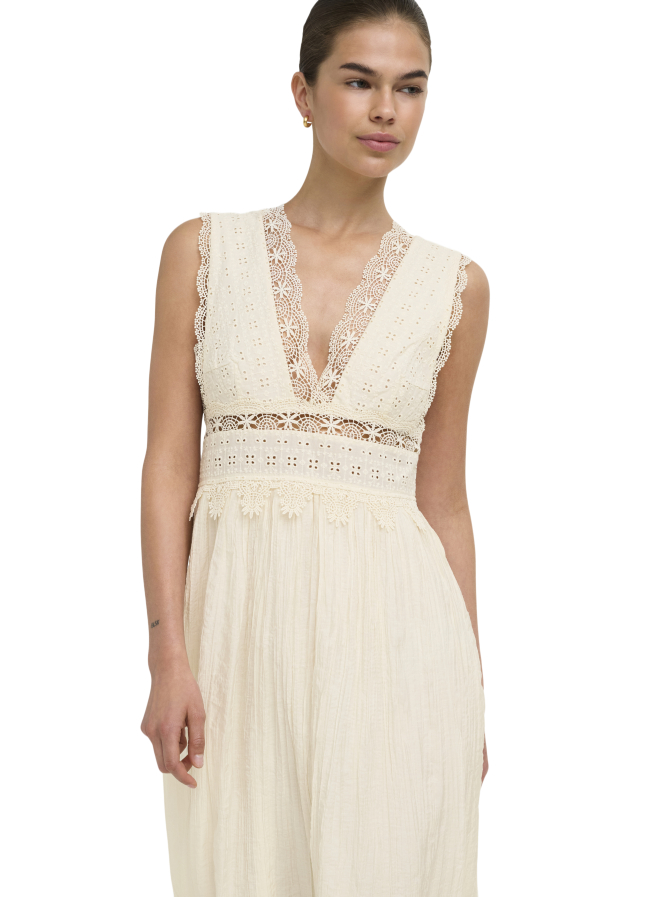 Only Midi-Kleid ONLMELOR mit Spitzendetails bei Robert Ley
