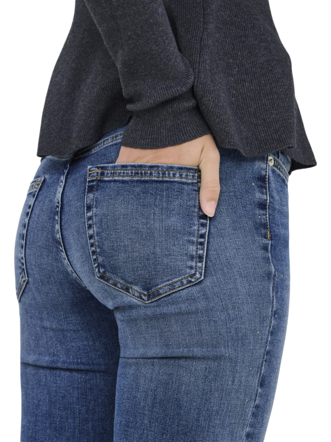 Only Flared-Fit Jeans Blush bei Robert Ley