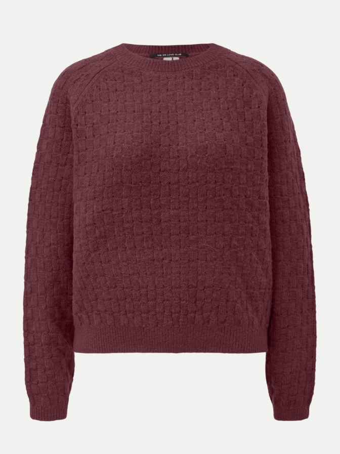 Q/S designed by Raglanpullover mit Struktur bei Robert Ley