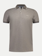 NZA New Zealand Auckland Poloshirt aus  Baumwoll-Piqué 1133-LIGHT BROWN MELANGE bei Robert Ley
