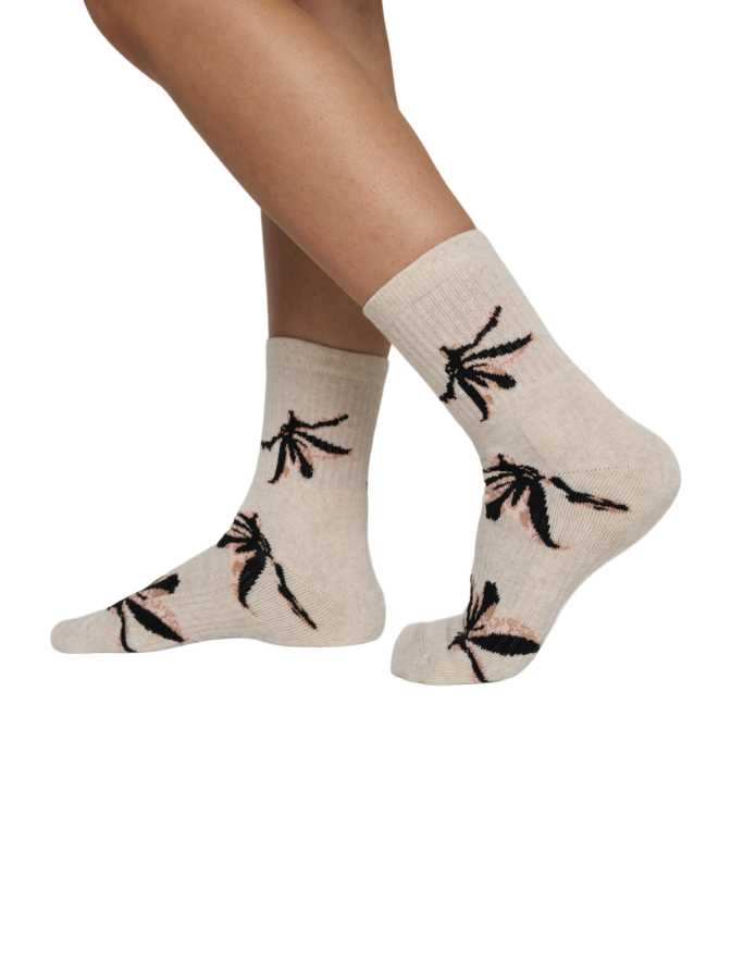 10 Days Socken mit Flowerprint bei Robert Ley