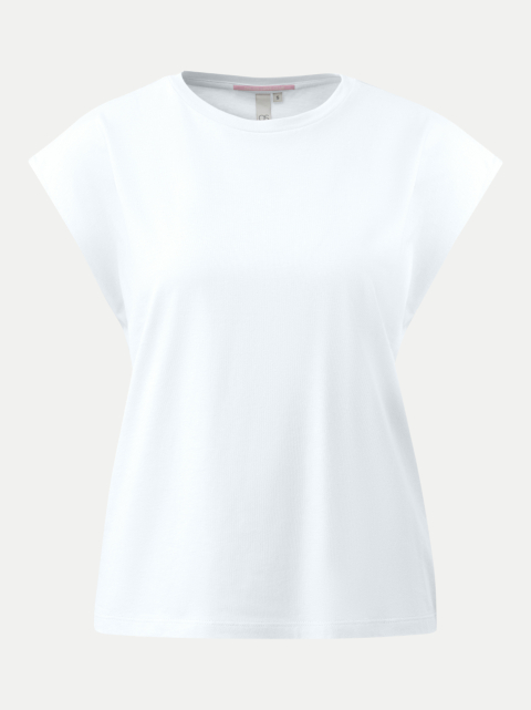 Q/S designed by T-Shirt mit überschnittener Schulter bei Robert Ley