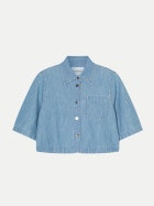 Closed Boxy Denim-Bluse LBL-Light blue bei Robert Ley