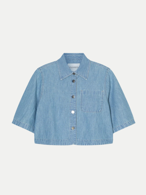 Closed Boxy Denim-Bluse bei Robert Ley