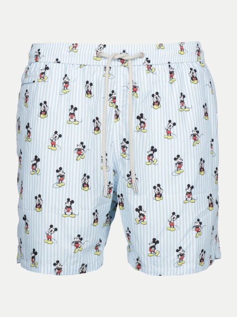 MC2 Saint Barth Badeshorts mit Mickey-Print bei Robert Ley