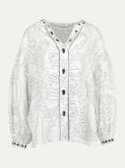 IVI Collection Leinen-Bluse Lion 021offwhite bei Robert Ley