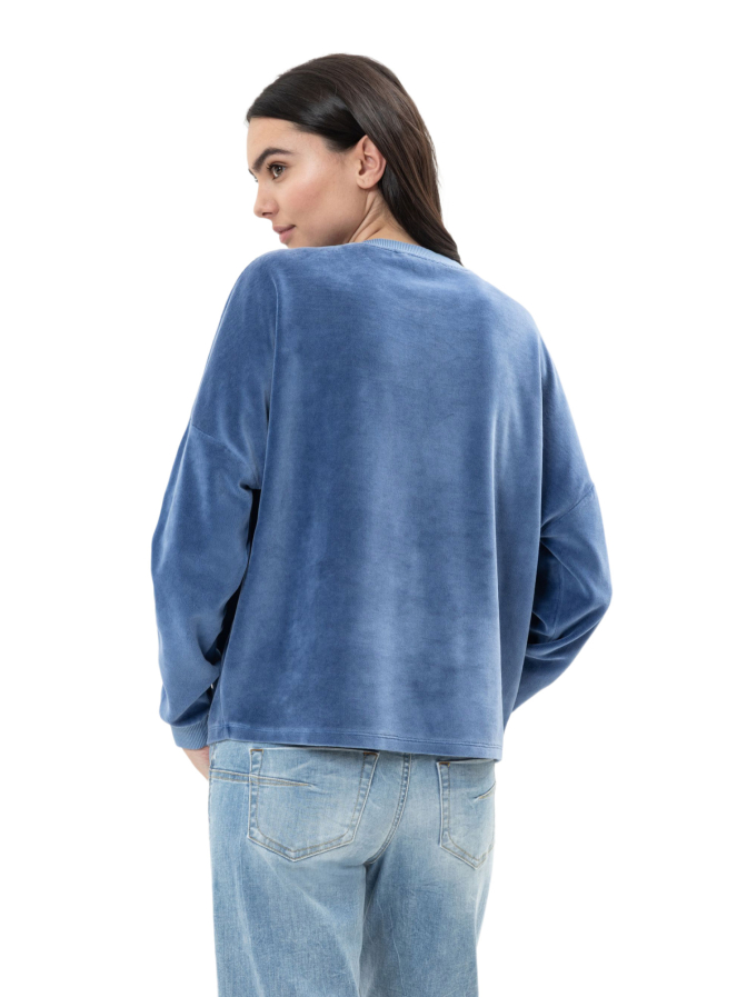 Herrlicher Jersey Smila Velour bei Robert Ley