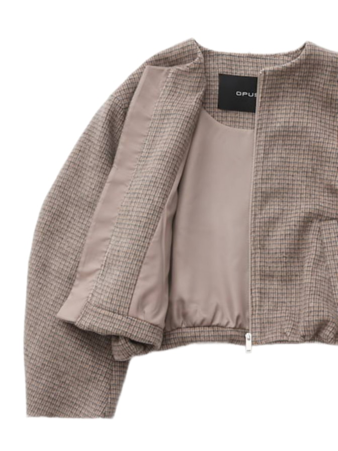 Opus Karierte Kurzjacke Hessina bei Robert Ley