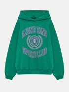 Anine Bing Oversized Sweatshirt Harvey Collegiate green bei Robert Ley