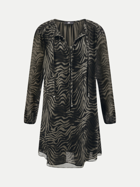 Riani Chiffonkleid mit Zebra-Print bei Robert Ley