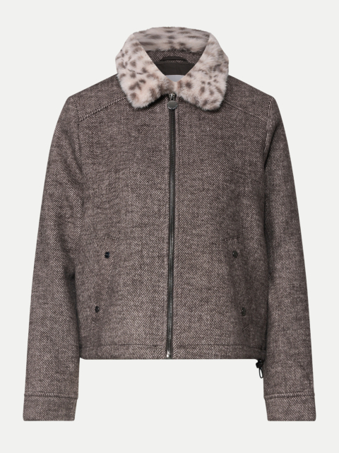 Street One Jacke mit Kunstfell-Kragen bei Robert Ley