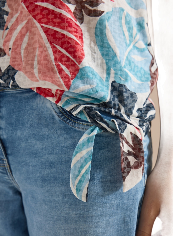 Cecil T-Shirt in Ausbrenner-Optik bei Robert Ley