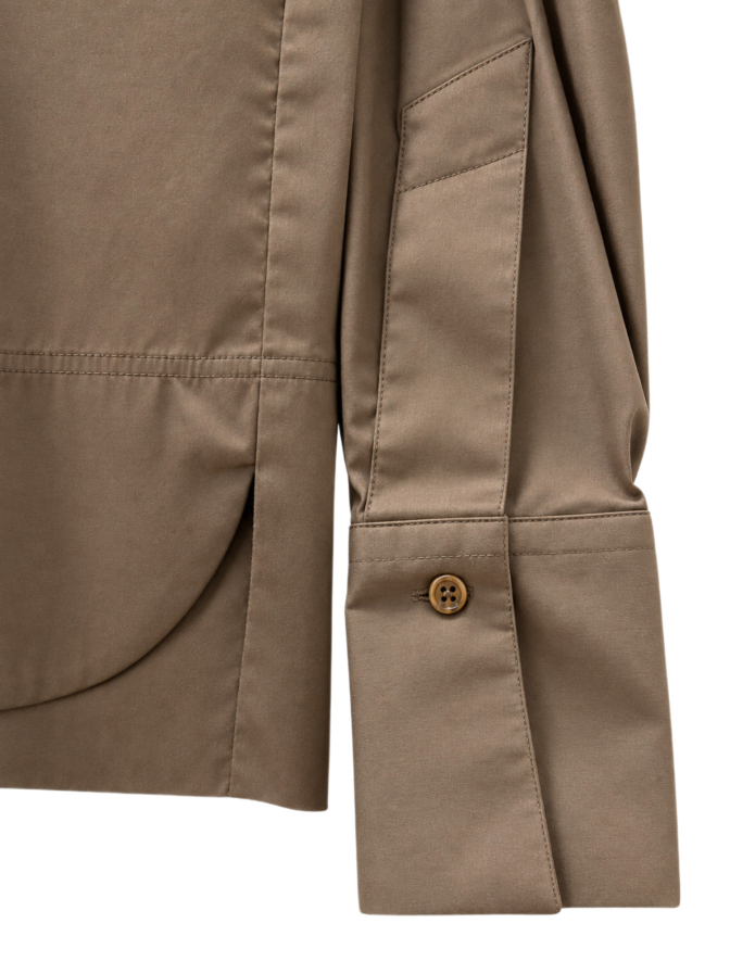 Robert Ley Hemdbluse mit großer Manschette bei Robert Ley