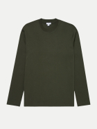 SUNSPEL Sweatshirt mit gebürsteter Oberfläche gnin-dark green bei Robert Ley