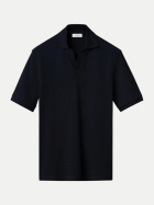 Eton Poloshirt in Waffelstruktur 628-blue bei Robert Ley