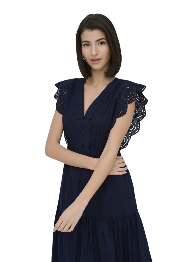 JDY Stufenkleid mit Spitzendetails bei Robert Ley