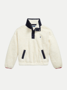 Polo Ralph Lauren Pullover mit Tunnelkragen clubhouse crem multi bei Robert Ley