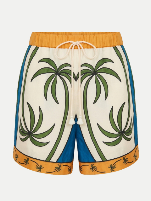 Farm Rio Shorts mit tropischem Muster bei Robert Ley