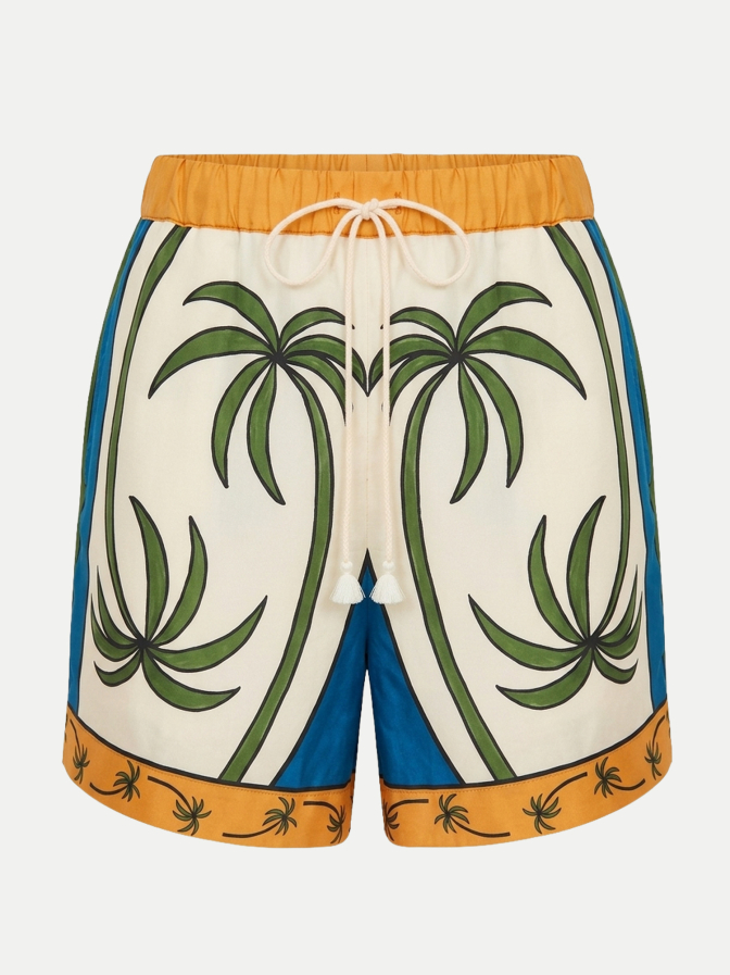 Farm Rio Shorts mit tropischem Muster bei Robert Ley