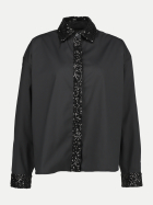 Robert Ley Bluse mit Pailetten-Akzenten 99-schwarz bei Robert Ley