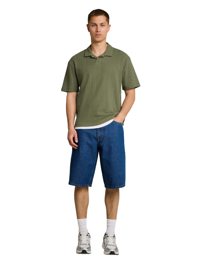 Tom Tailor Denim Poloshirt in Waffel-Optik bei Robert Ley