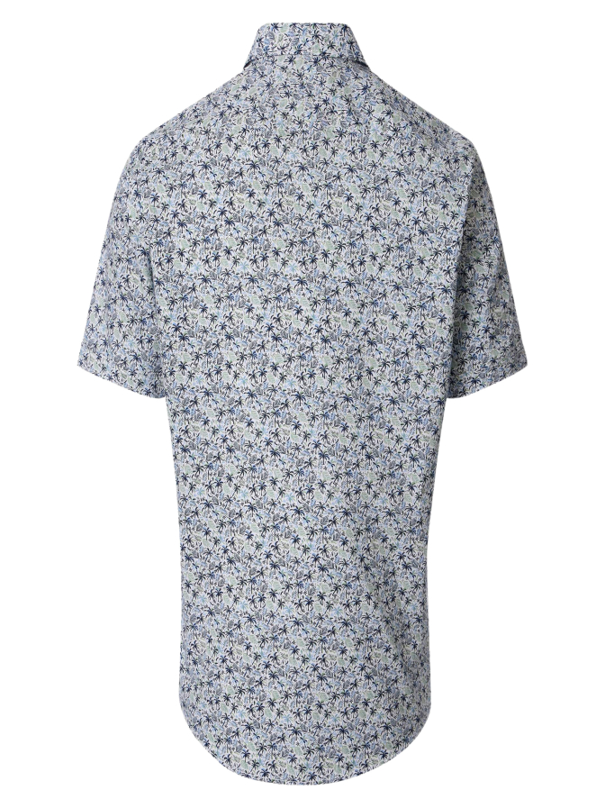 Casamoda Kurzarmhemd mit Allover-Print bei Robert Ley