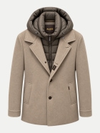 MooRER Kaschmirmantel Barolo u0101naturale bei Robert Ley
