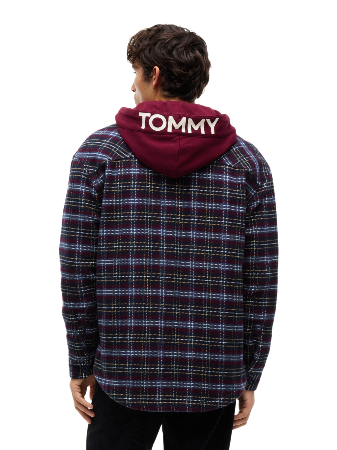 Tommy Jeans Oversized-Fit Dobby-Overshirt bei Robert Ley