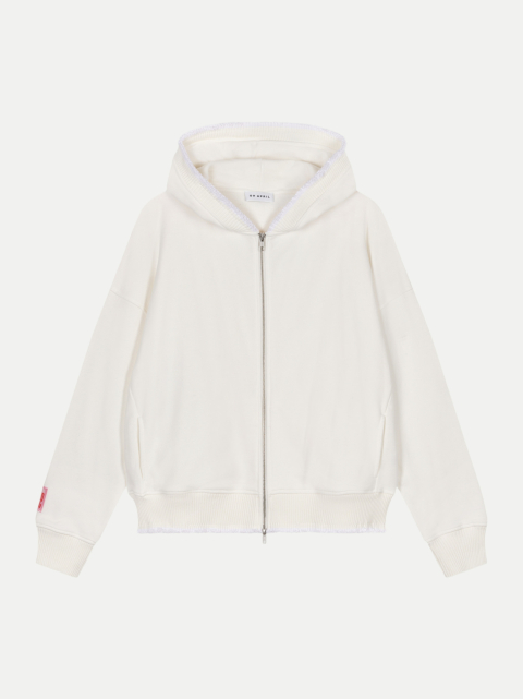 OH APRIL Zipper Hoodie Belo mit Fransendetails bei Robert Ley