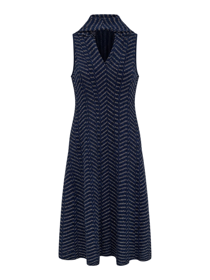 MISSONI Schal-Kleid mit Zig-Zag-Muster bei Robert Ley