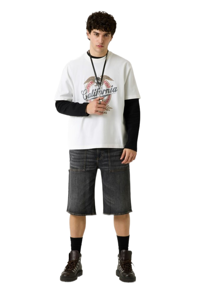 Guess Oversized T-Shirt mit Logoprint bei Robert Ley
