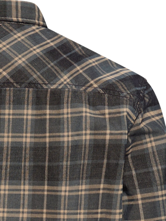 camel active Regular-Fit Baumwollhemd mit Karomuster bei Robert Ley