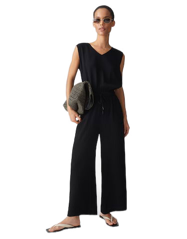 Opus Jumpsuit Mylara in Seersucker Struktur bei Robert Ley