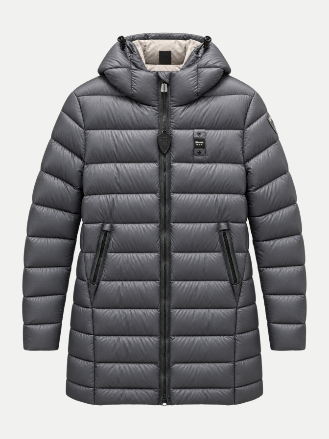 Blauer Steppjacke Adelaide bei Robert Ley