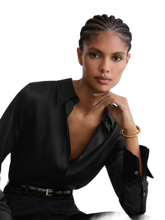 Reiss Seidenbluse Ameira bei Robert Ley
