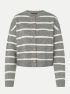 Windsor Women Strickjacke aus Woll-Yak-Mix 044-Silver 044 bei Robert Ley