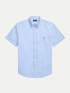 Polo Ralph Lauren Polohemd mit gestreiftem Muster 001blue/white bei Robert Ley
