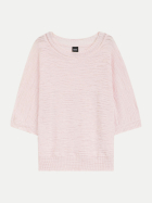 BOSS Black Sweater Farofano 680-Light/Pastel Pink bei Robert Ley
