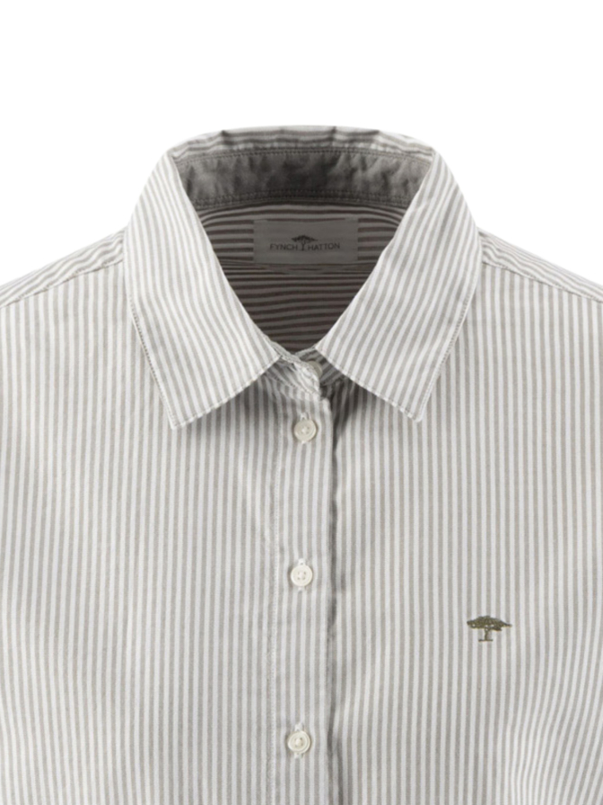 Fynch-Hatton Oxfordbluse mit Streifen und bei Robert Ley