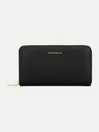 COCCINELLE Geldbörse Metallic Soft 001-noir bei Robert Ley
