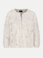 Monari Strickjacke mit Blumenmuster 155-pearly bei Robert Ley